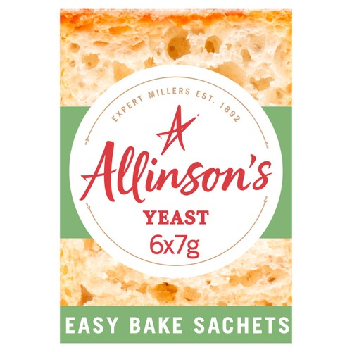Allinson's Easy Bake Yeast Sachets 6x7g