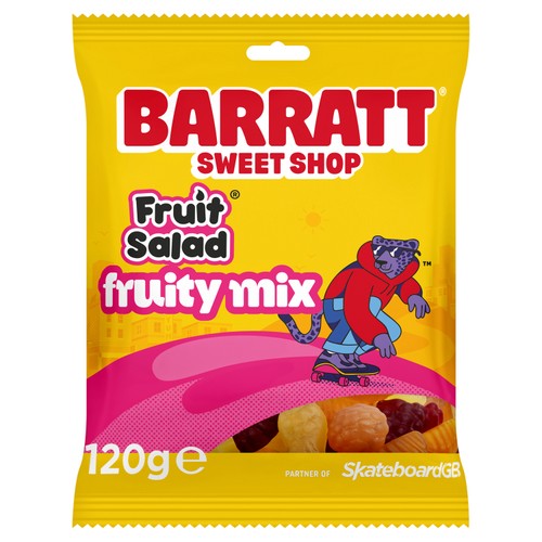 Barratt Fruit Salad Fruity Mix 120g
