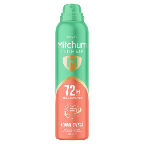 Mitchum ultimate floral citrus anti perspirant deodorant spray