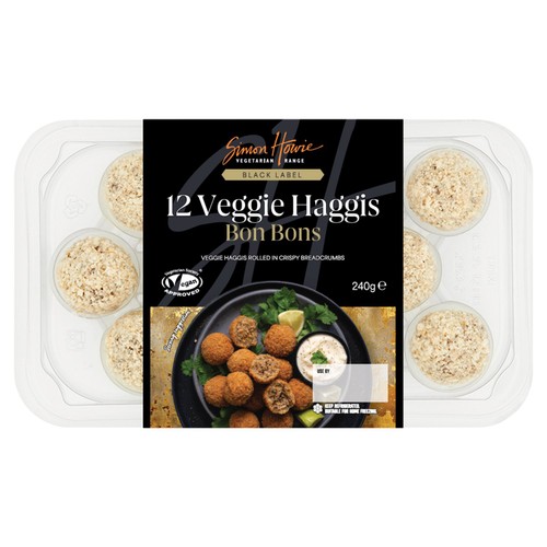 Simon Howie Black Label Veggie Haggis Bon Bons 