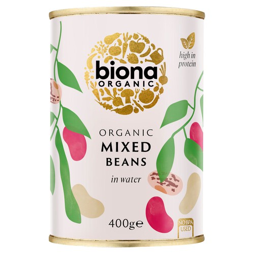 Biona Organic Mixed Beans in Water (400g)