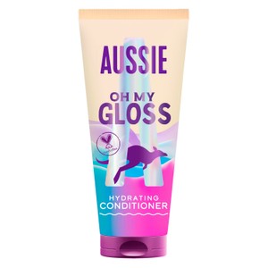 Aussie Oh My Gloss Hydrating Conditioner 200Ml Softens And Smooths Dry Hair