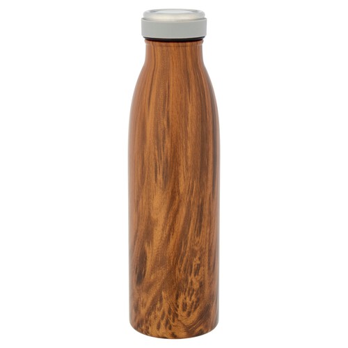 Morrisons Wooden Look Vacuum Bottle 500Ml