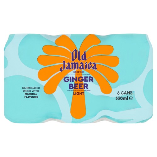 Old Jamaica Diet Ginger Beer Cans