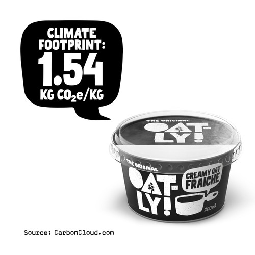 Oatly Creamy Oat Fraiche Chilled 200ml