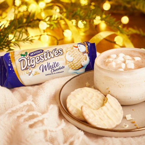 McVitie's White Chocolate Digestive Biscuits 