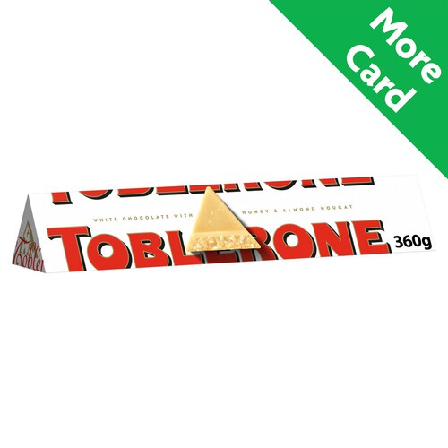 Toblerone White Chocolate Bar