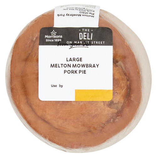 Market Street Deli Large Melton Mowbray Pork Pie