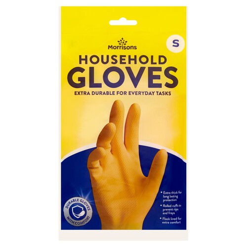 Morrisons Extra Wear Gloves Small