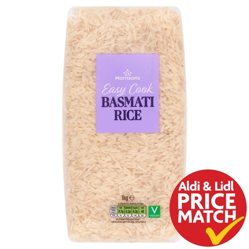 Morrisons Easy Cook Basmati Rice