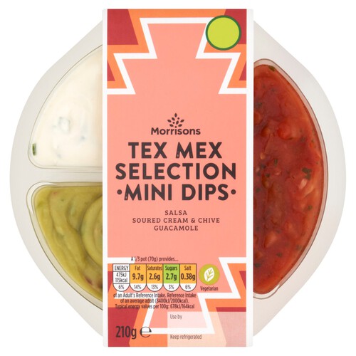 Morrisons Tex Mex Mini Dip Selection