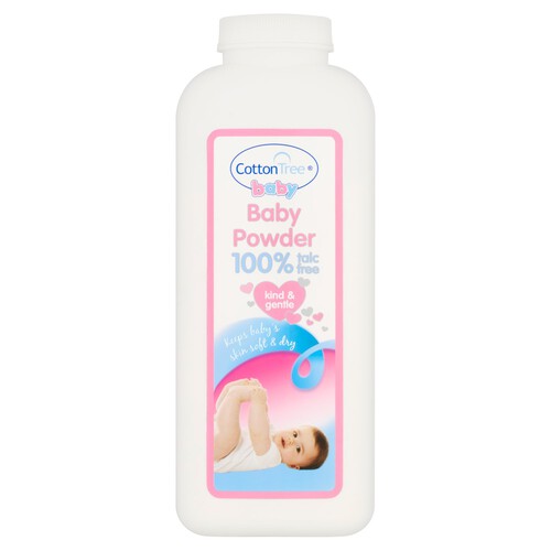 Cotton Tree Baby Powder Talc Free 