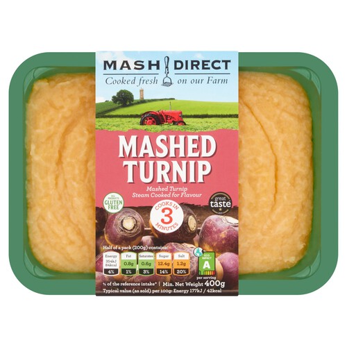 Mash Direct Mashed Turnip 