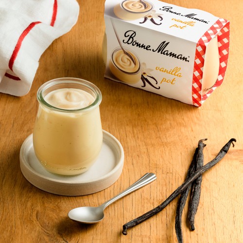 Bonne Maman Vanilla Pot 2 x 115g