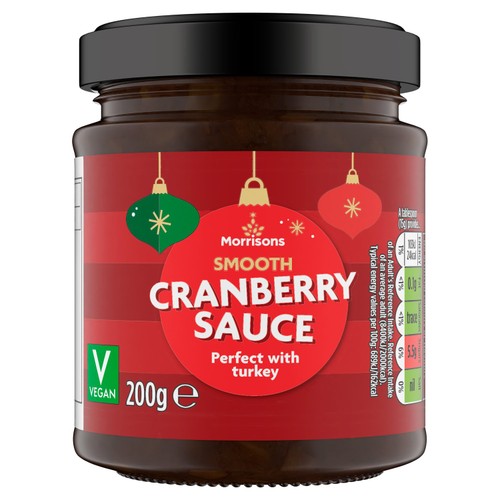 Morrisons Smooth Cranberry Sauce 