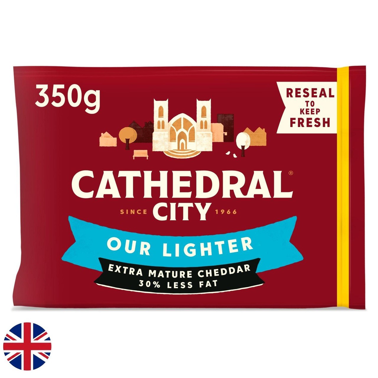 Cathedral City British Lighter Extra Mature Cheddar Cheese