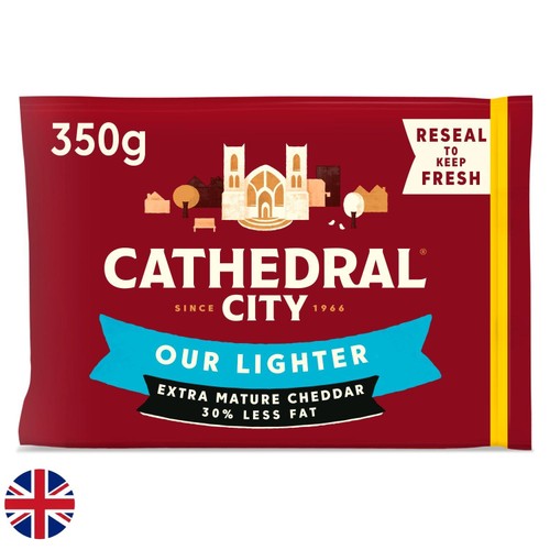 Cathedral City British Lighter Extra Mature Cheddar Cheese