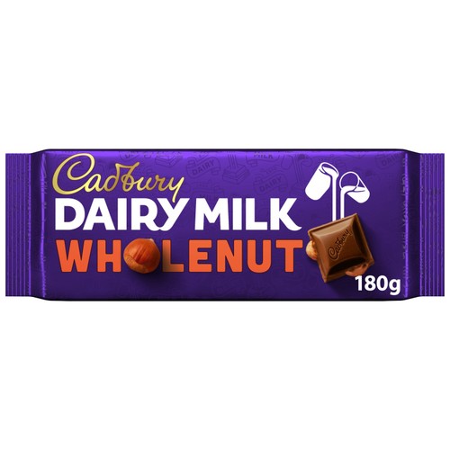 Cadbury Dairy Milk Wholenut Chocolate Bar