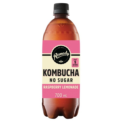 Remedy Kombucha Raspberry Lemonade 