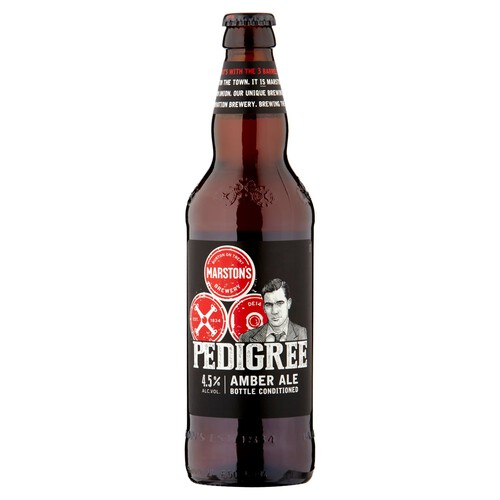 Marston's Pedigree Pale Ale Beer Bottle