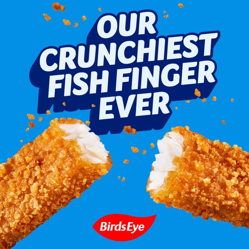 Birds Eye 40 Breaded Omega 3 Fish Fingers    1.12kg