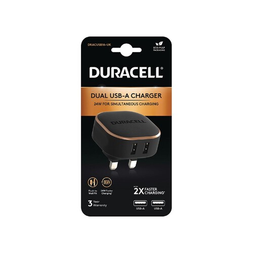 Duracell Dual Usb-16 Charger