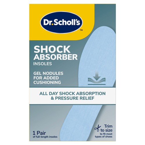 Scholl Shock Reducer Everyday Insoles One Pair