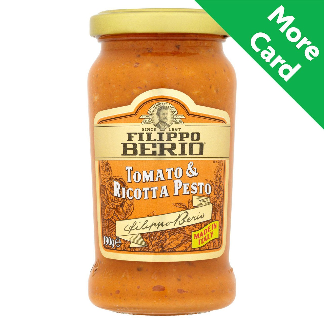 Filippo Berio Tomato & Ricotta Pesto 190g