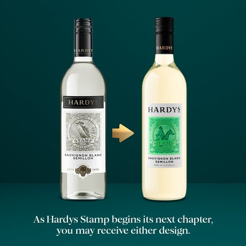 Hardys Stamp Sauvignon Blanc Semillon White Wine 75cl