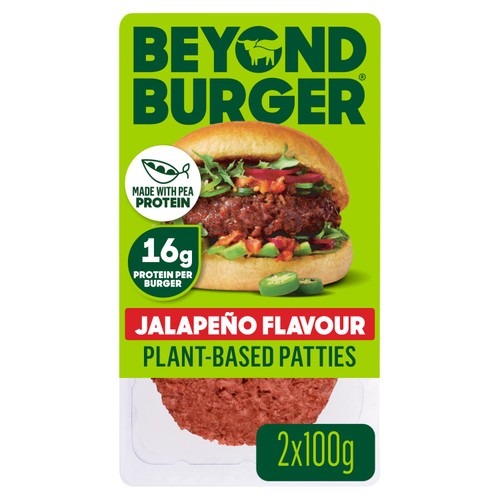 Beyond Burger Jalapeno Flavour Plant Based Patties
