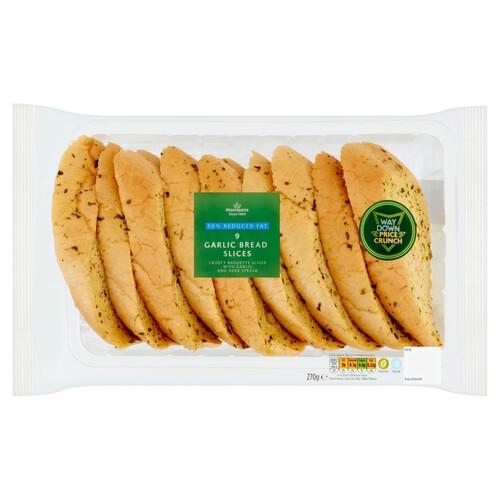 Morrisons Eat Smart Garlic Bread Slices 9 Pack