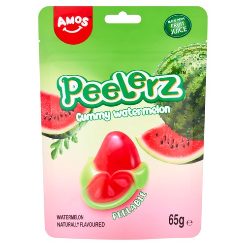 Amos Peelers Watermelon 65g