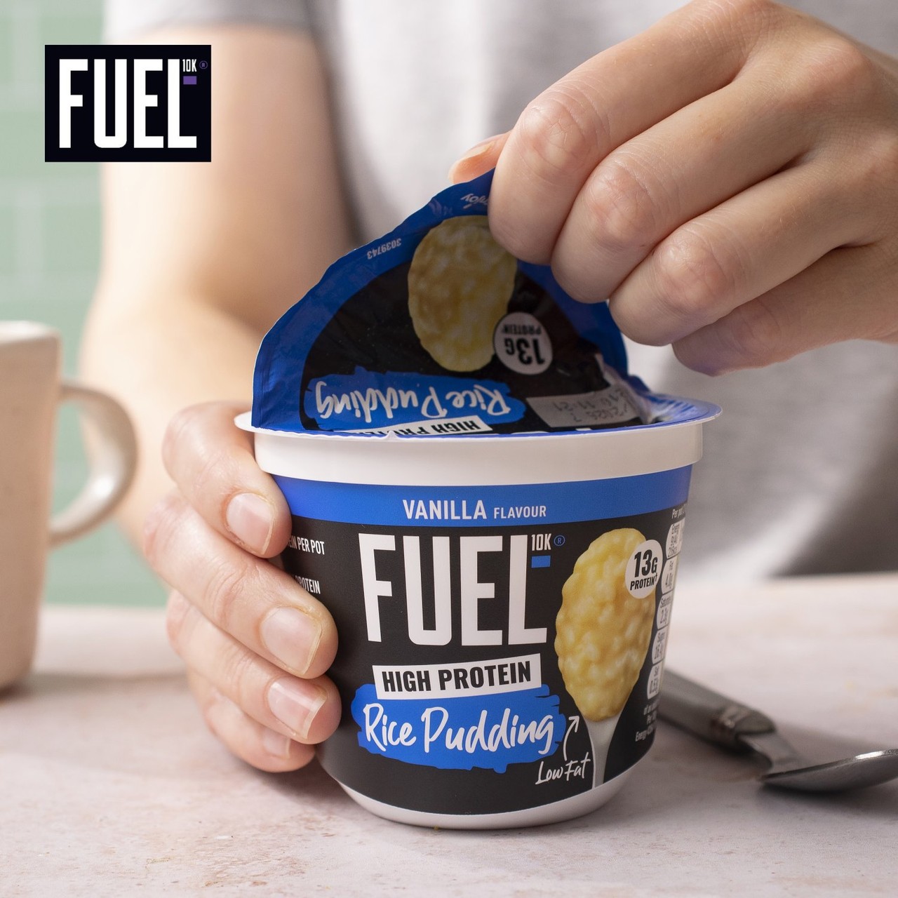 Fuel Rice Pudding Fuel10K Vanilla Flavour High Protein Rice Pudding 210g - Morrisons ...