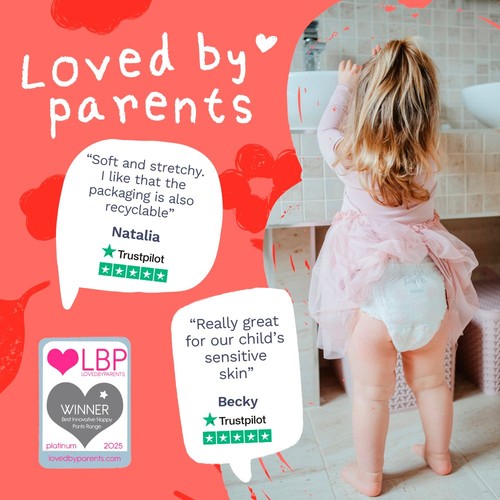 Pura Eco Nappy Pants Size 8 15pk