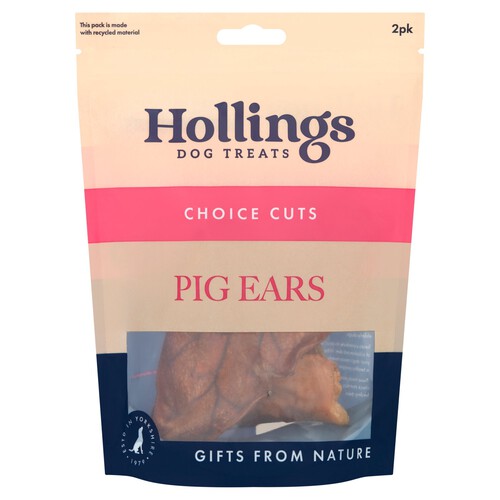 Hollings Dog Treat Pig Ears