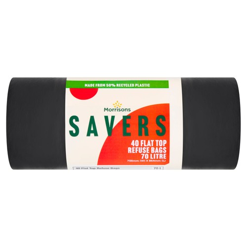 Morrisons Savers Refuse Sacks