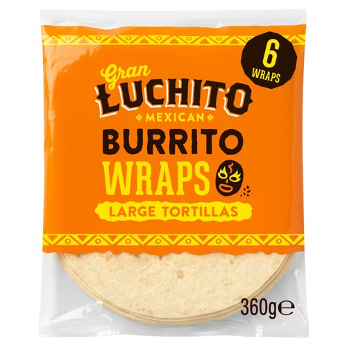 Gran Luchito burrito wraps