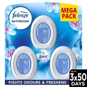 Febreze Bathroom Air Freshener Liquid Membrane Spring Awakening 3 Pack
