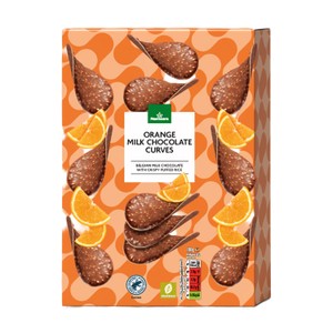 Morrisons Milk Chocolate Curves Orange 100g