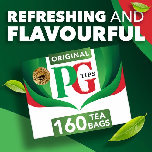 PG Tips Original 160 Tea Bags