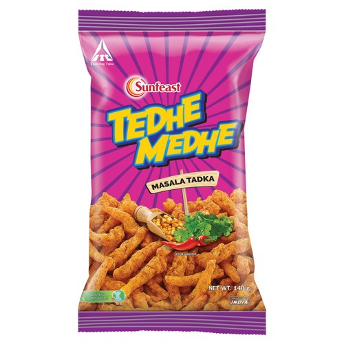 Sunfeast Tedhe Medhe Masala Tadka 140G