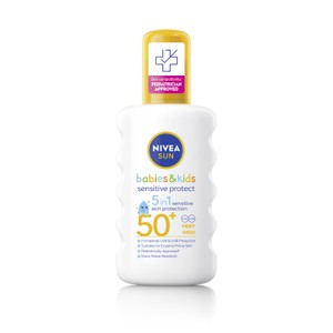 NIVEA SUN Kids Sensitive Sun Cream Spray SPF50+ 200ml