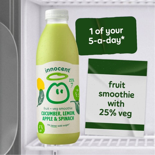 Innocent Cucumber, Lemon, Apple & Spinach Smoothie 750ml