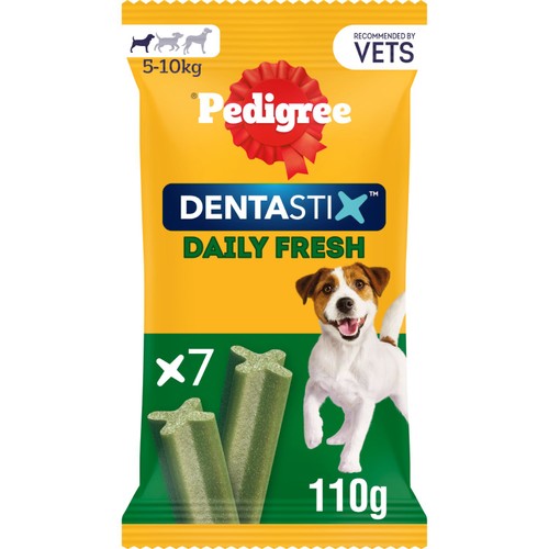 Pedigree Dentastix Fresh Adult Small Dog Treats 7 x Dental Sticks