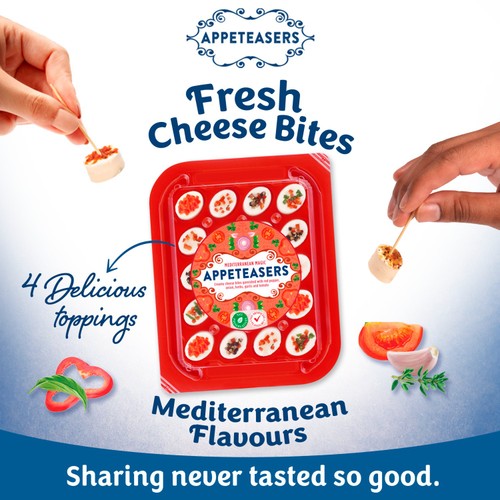 Mediterranean Magic Appeteasers Creamy Cheese Bites 100g