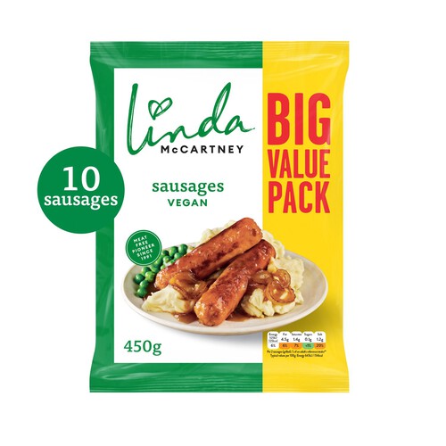 Linda McCartney's Family Value Vegetarian Sausages 