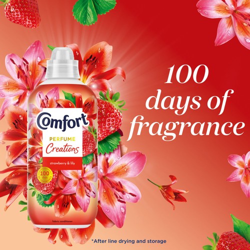 Comfort Creations Fabric Conditioner Strawberry & Lily 48 Washes