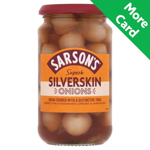 Sarson's Medium Silverskin Pickled Onion (460g)