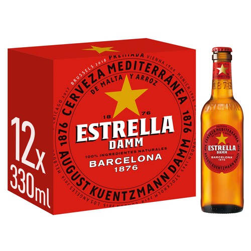 Estrella Damm Premium Lager Beer