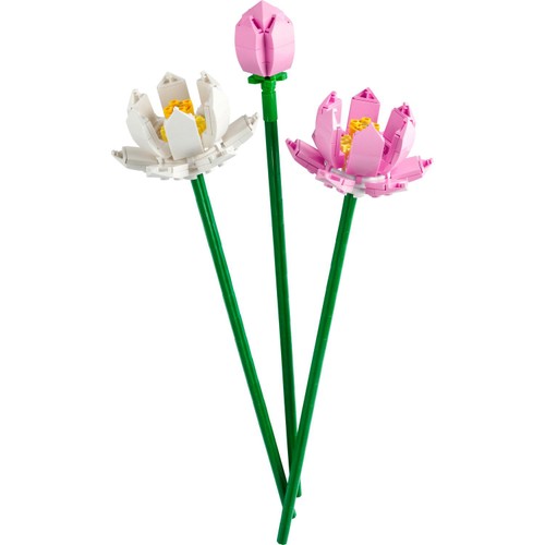 LEGO Botanicals Lotus Flowers, Home Decor Set 40647